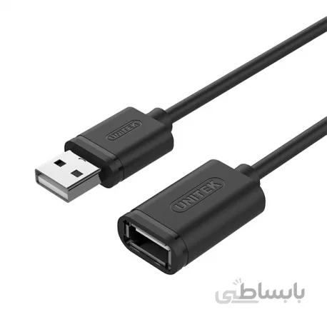 کابل افزایش طول USB یونیتک مدل Y-C428GBK به طول 1 متر