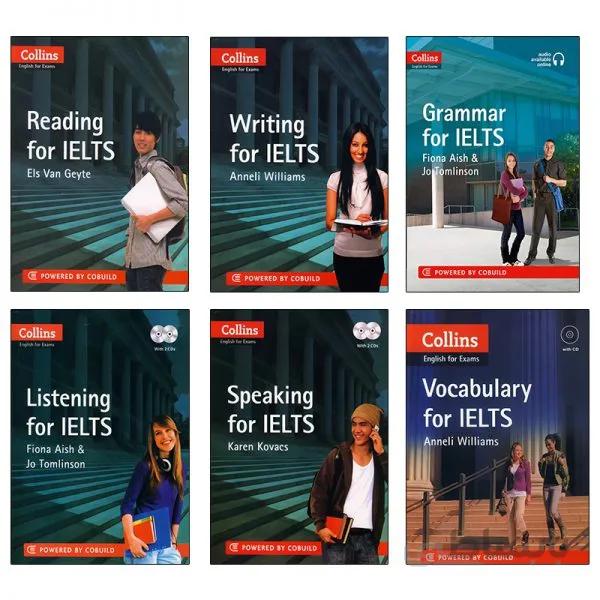 پکیج 6 جلدی کتابهای کالینز Collins For IELTS