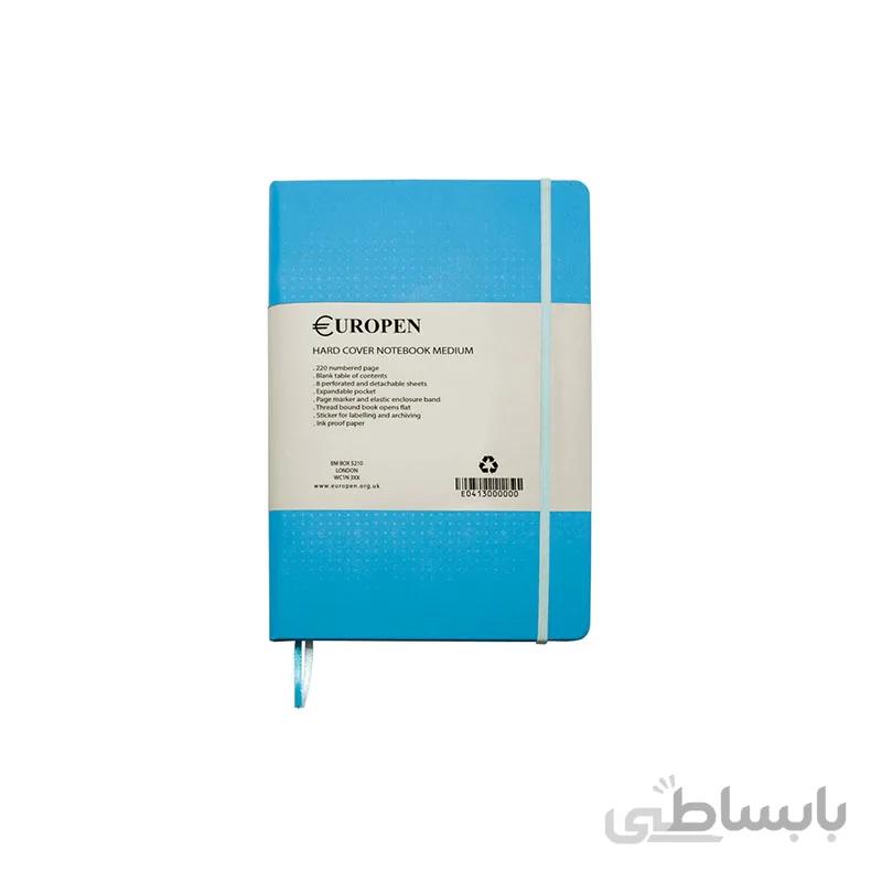دفتر یوروپن مدل NOTEBOOK SMALL آبی روشن