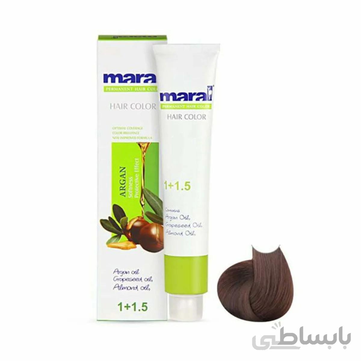 رنگ مو مارال سری طبیعی مدل قهوه ای روشن شماره 5.0