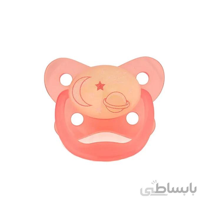 پستانک یک عددی شب تاب ارتودنتیک دکتر براونز ( 6 تا 12 ماه) اورجینال