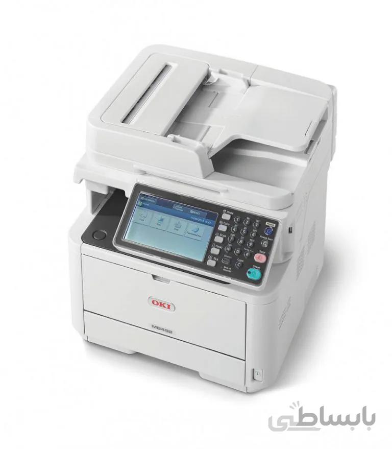 چاپگر لیزری چندکاره OKI مدل MB492dn