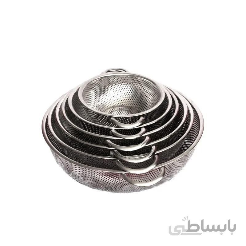 آبکش استیل یونیک 6 پارچه str-106