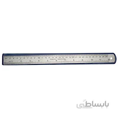 خط کش 30 سانت فلزی آسانا