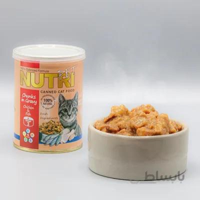 کنسرو گربه با طعم مرغ و ماهی
