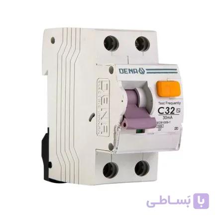 کلید محافظ جان ترکیبی 32 آمپر الکتریک دنا الکتریک مدل C32-10K ER