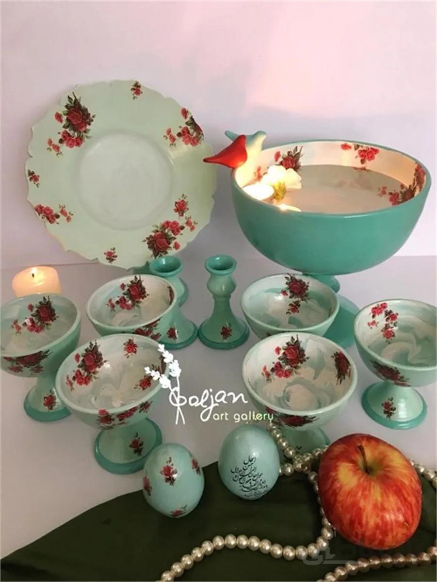 هفت سين ابر و باد فيروزه اي ا Seven as clouds and wind turquoise