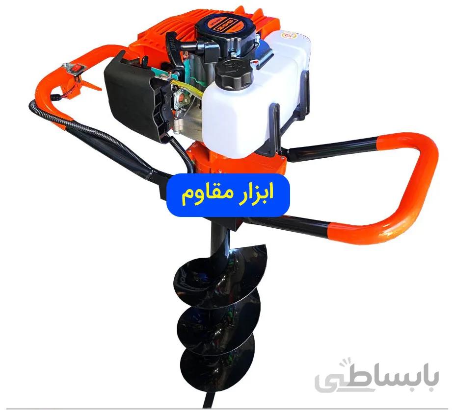 چاله کن بنزینی 52 سی سی با مته 20