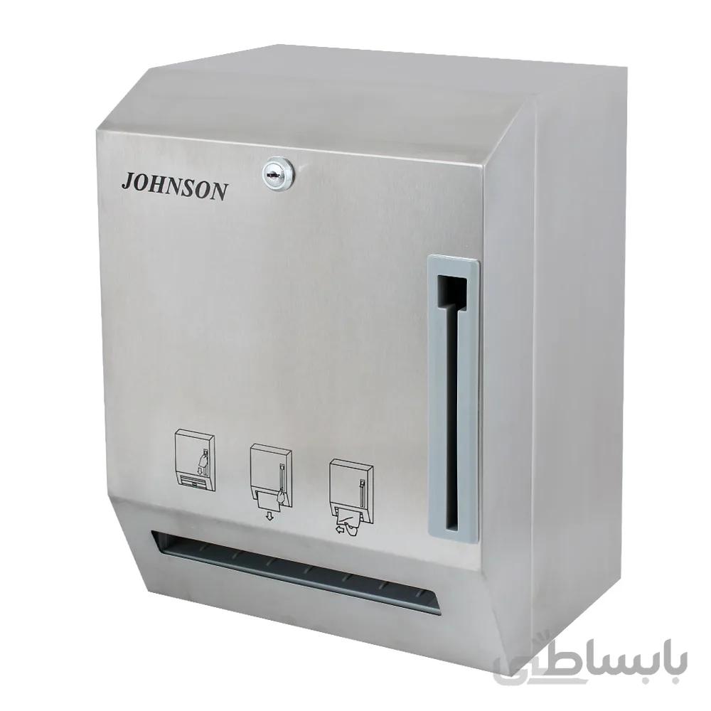 جای دستمال رول استیل JOHNSON 20