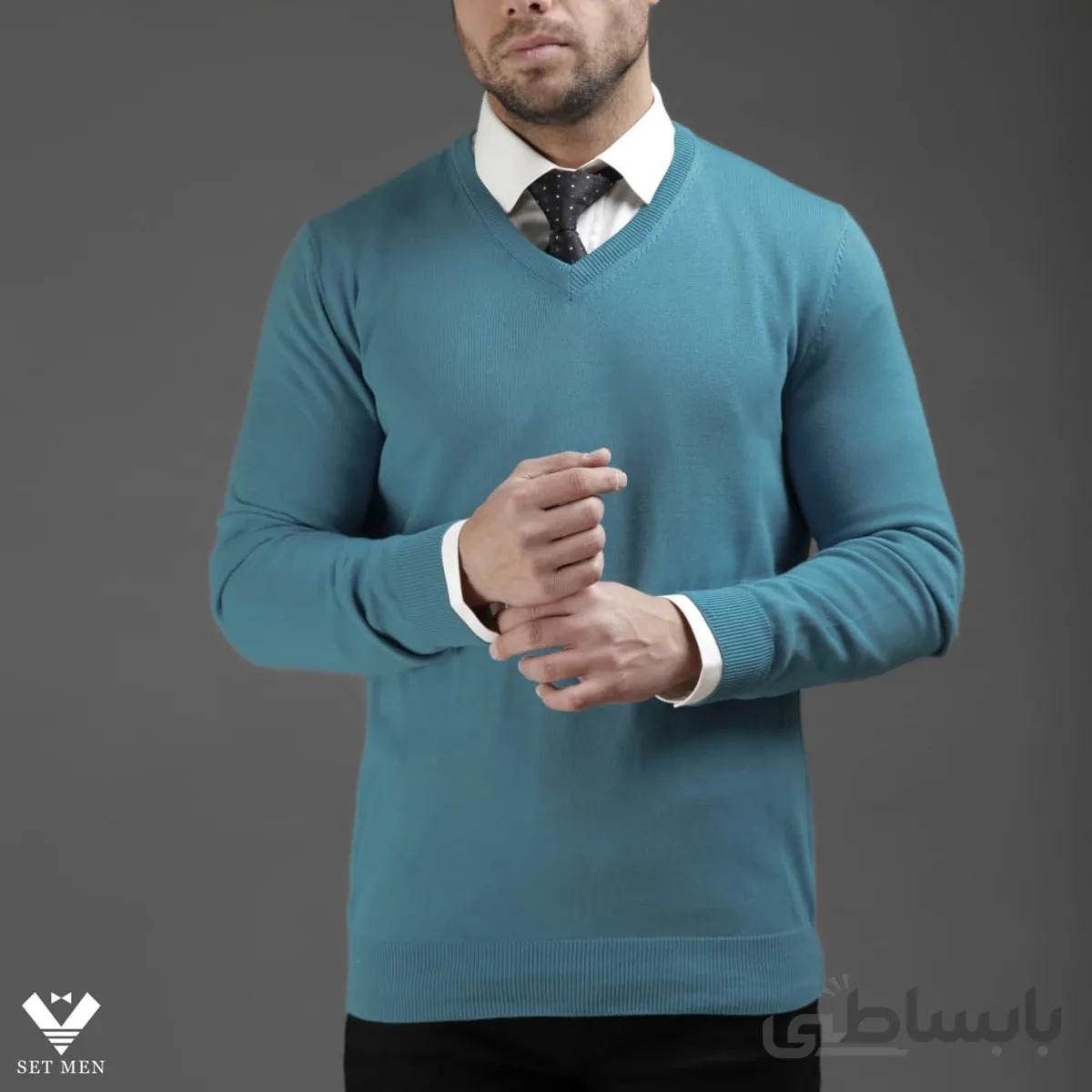 بافت SetMen یقه هفت bV100