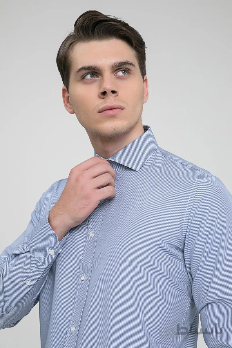 D’S Damat پیراهن مردانه نیروی دریایی DS DAMAT (Slim Fit) 3HF02TB06185Y_101