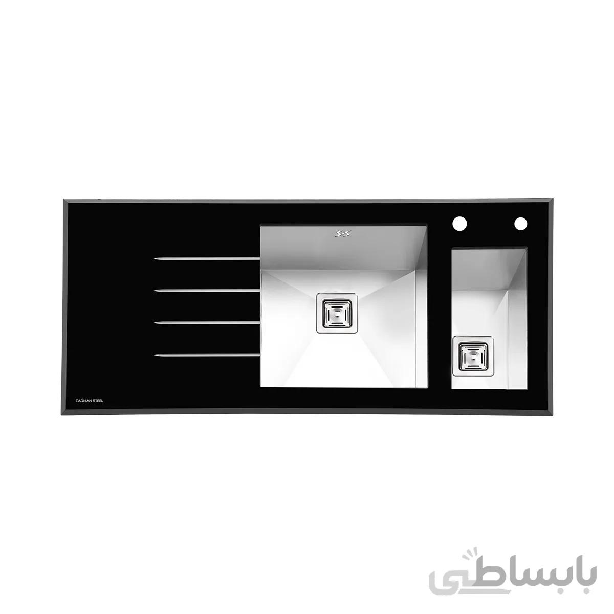 سینک ظرفشویی پرنیان استیل مدل 4103
