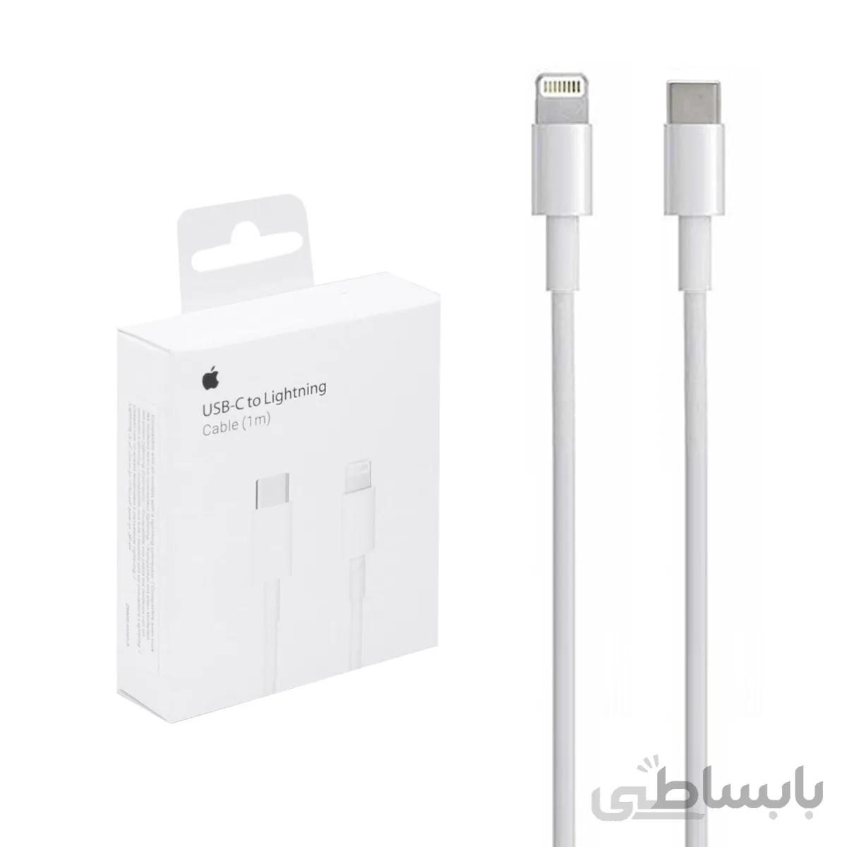 کابل شارژ ایفون 11 مدل a1703 درجه یک