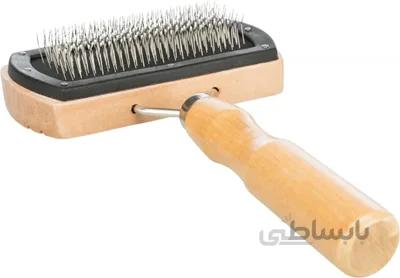 برس مخصوص سگ Trixie مدل Soft Brush مناسب برای انواع مو و نژاد