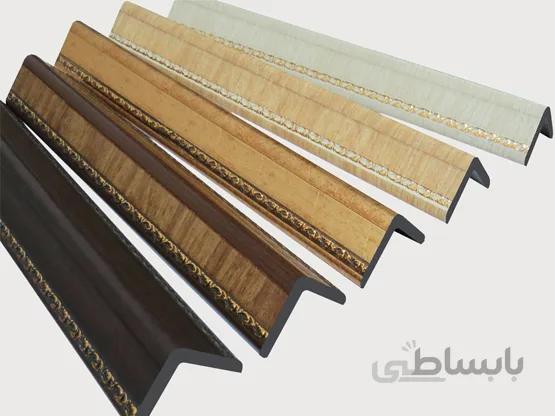 نبشی طرح دار ۶ سانت (PVC) پلاست