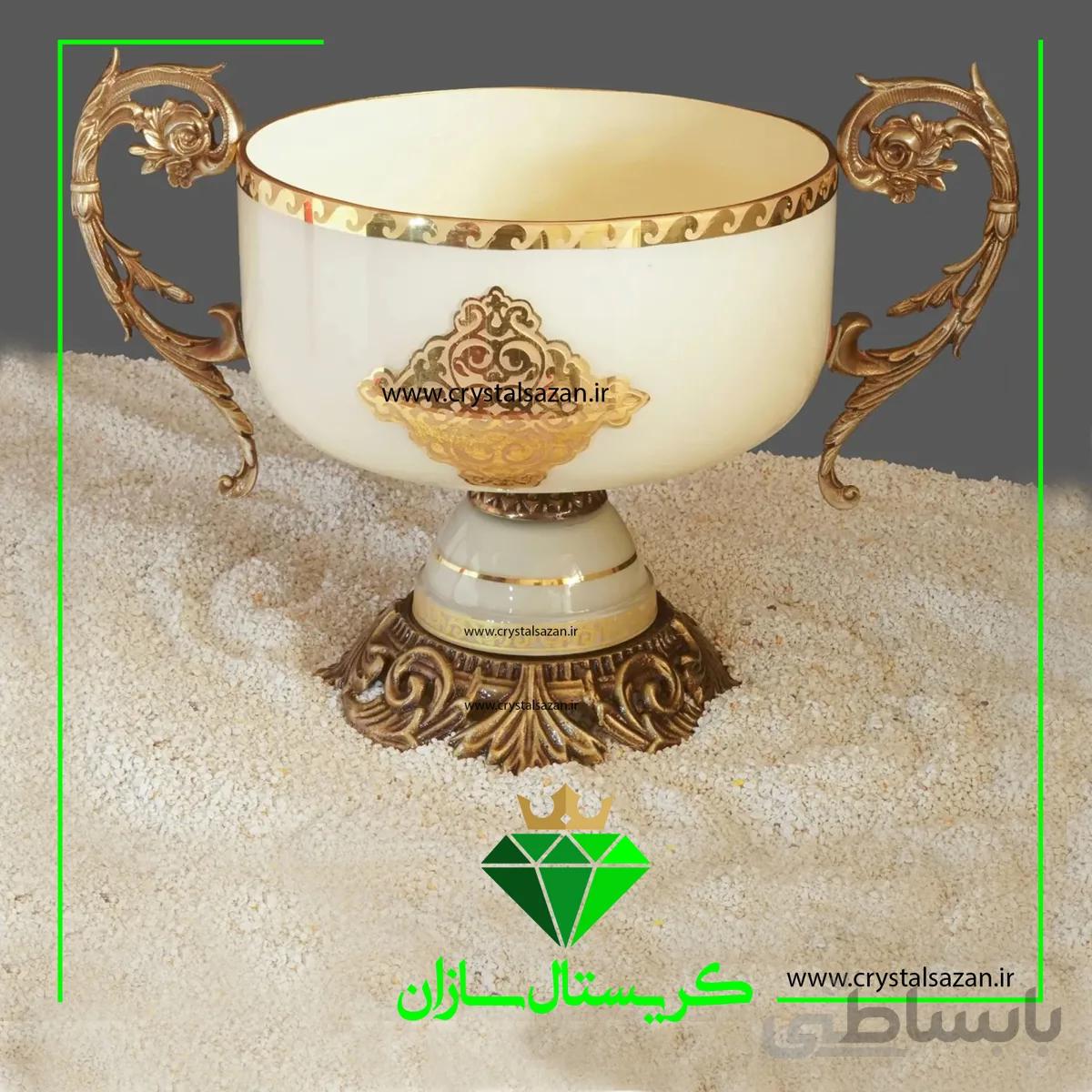 آجیل خوری کد A1316 کریستال سازان