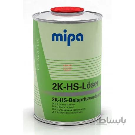 تینر مخصوص لبه گیری , لبه کشی های سالید 1 لیتری میپا Mipa