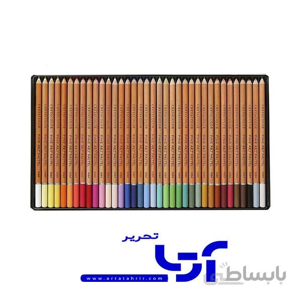 مداد پاستل کرتاکالر 36 رنگ