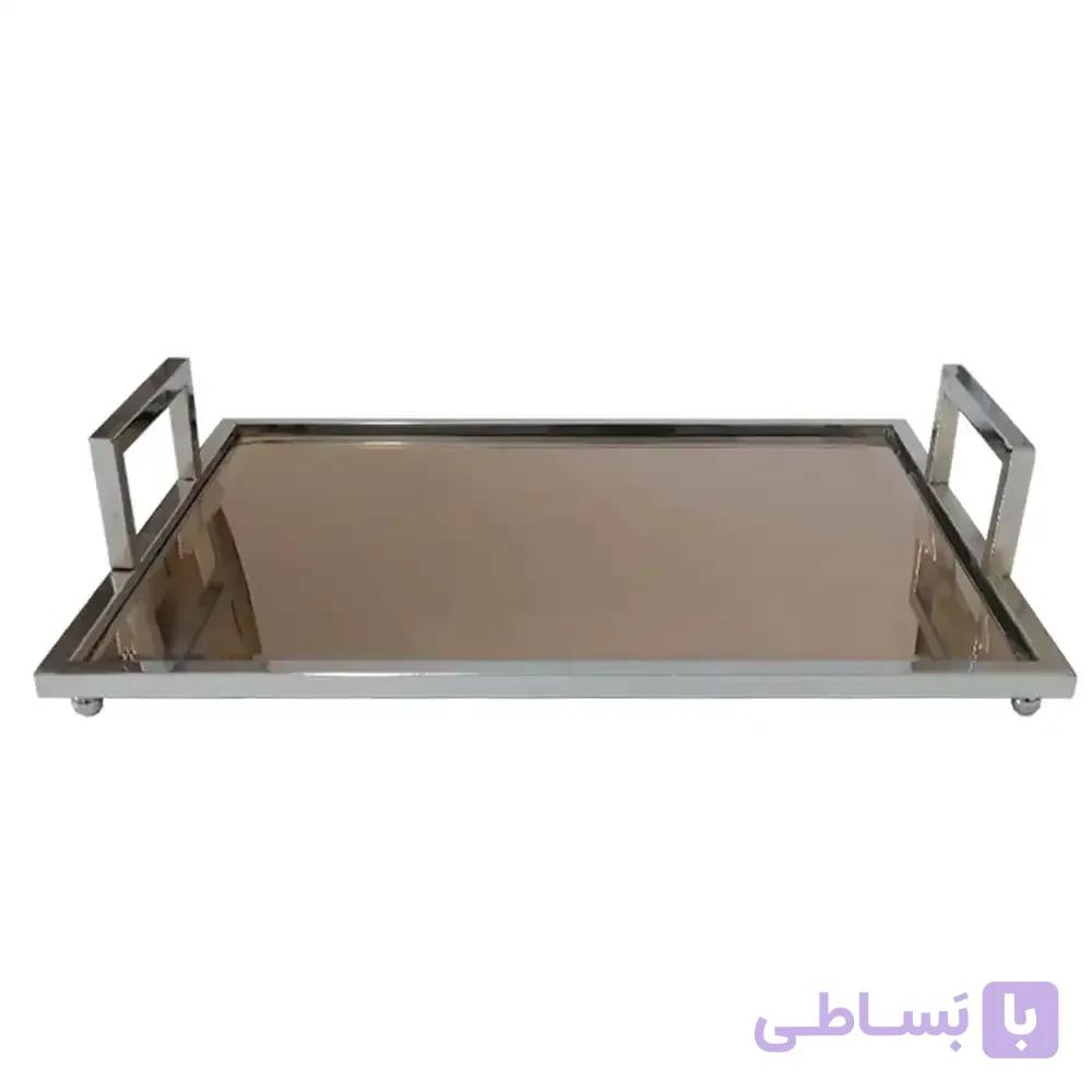 سینی آینه ای مدل مستطیل