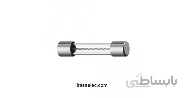 فیوز شیشه ای کند سوز 0.5 آمپر سایز 5X20