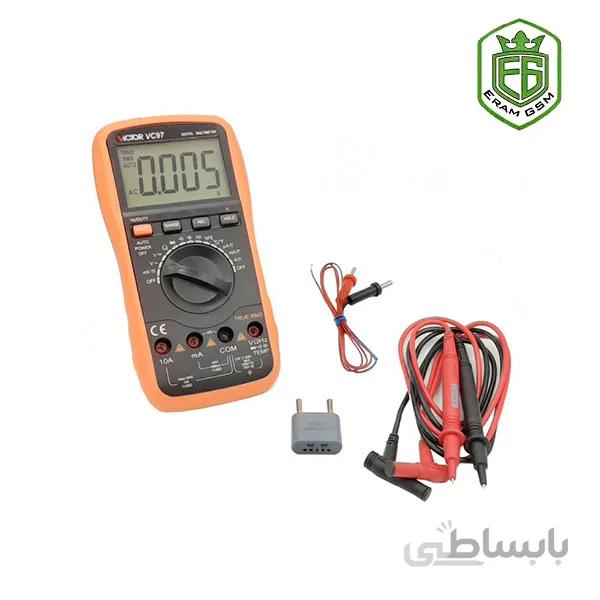 مولتی متر حرفه ای اصلی ویکتور مدل VICTOR 9705