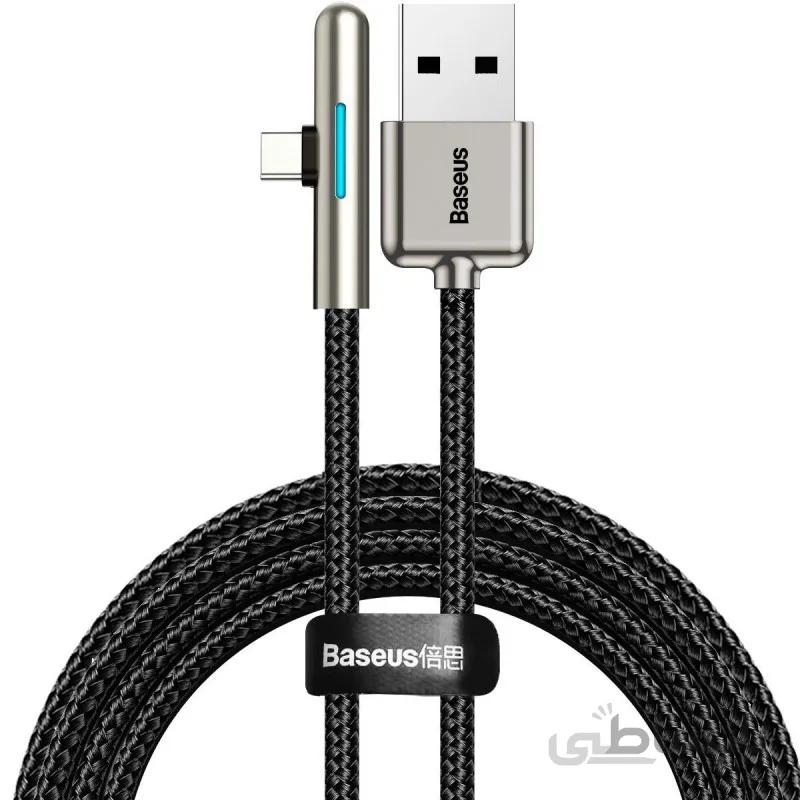 کابل شارژ تایپ سی بیسوس Baseus Iridescent Lamp HW Flash Charge Mobile 2m