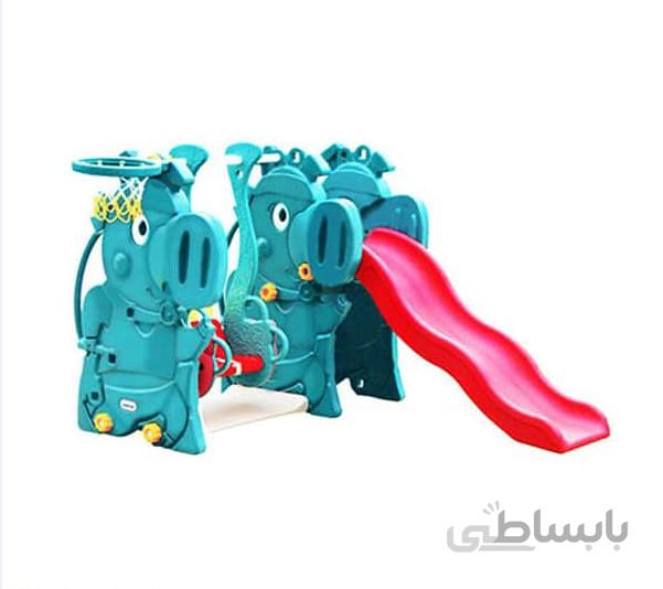 تاب و سرسره پلی اتیلن طرح خوک