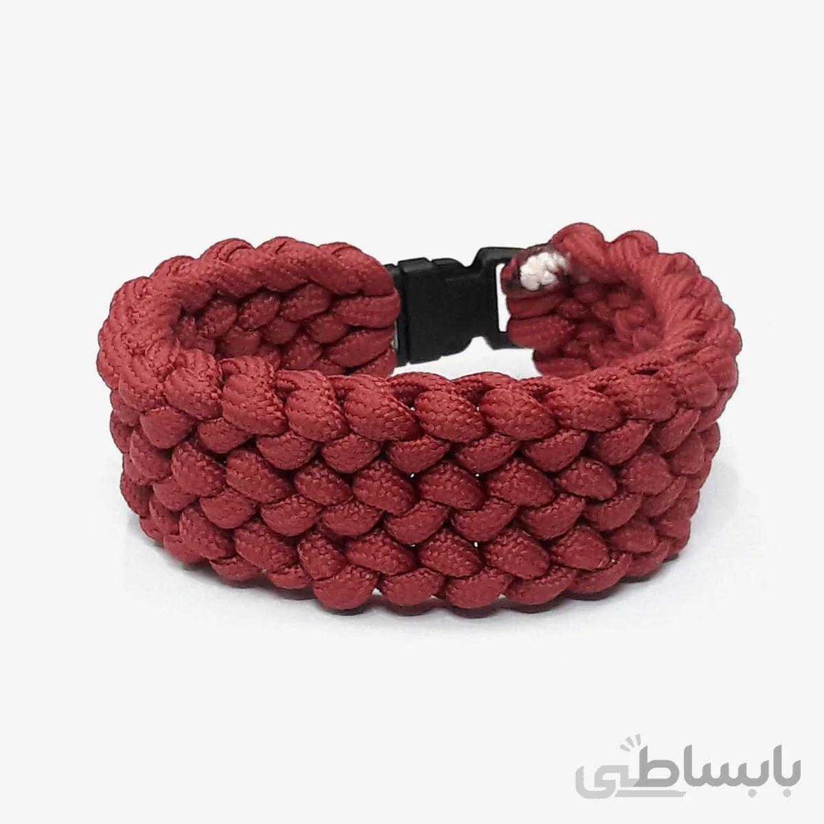 دستبند دست بافت پاراکورد منال manal hand craft paracord bracelet [ahwazonline.com] [nilstore] code 1954