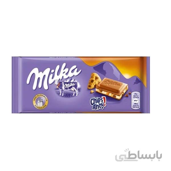 شکلات Milka چیپس بیسکوئیت