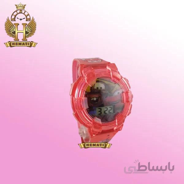ساعت پسرانه (بچه گانه) مک کویین کامپیوتری موزیکال چراغدار ch214 قرمز