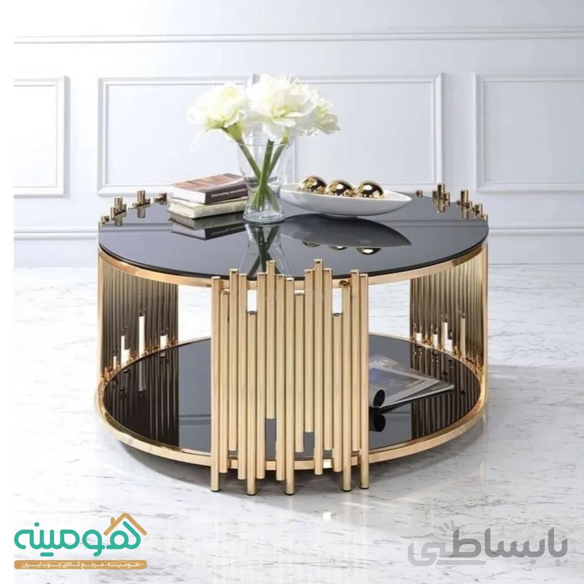 میز جلومبلی استیل مدل هانتر