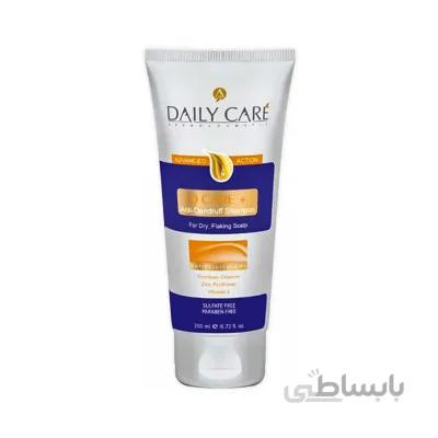 شامپو دیلی کر مدل D CARE حجم 200 میلی لیتر ا DAILY CARE D CARE+ Anti-Dandruff Shampoo 200ml