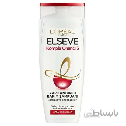 شامپو ترمیم کننده مو لورآل مدل Total Repair 5 حجم 450 میلی لیتر ا Loreal Shampoo Total Repair 5 450ml