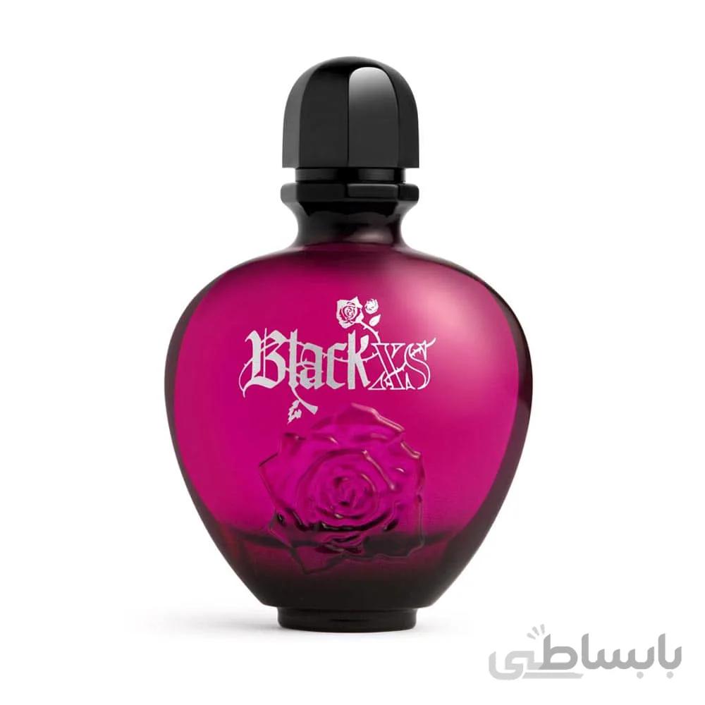ادوتویلت زنانه پاکورابان مدل Black XS For Her حجم 80 میلی لیتر