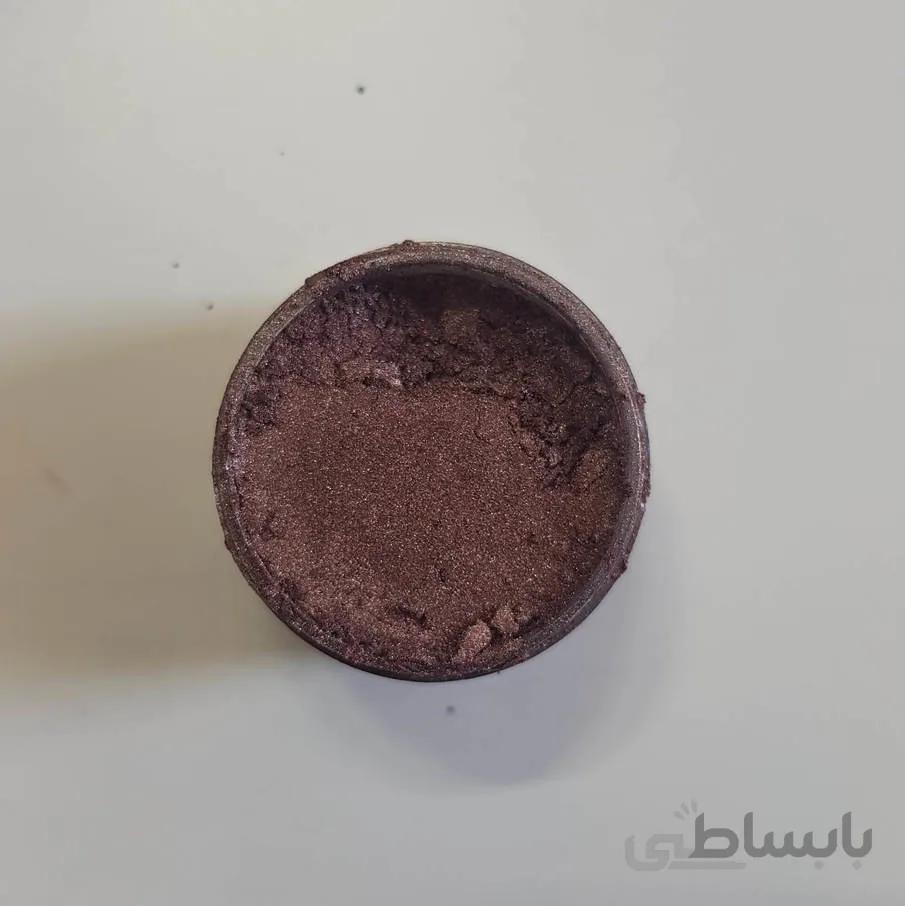 رنگ پودری صدفی بادمجونی کم حال