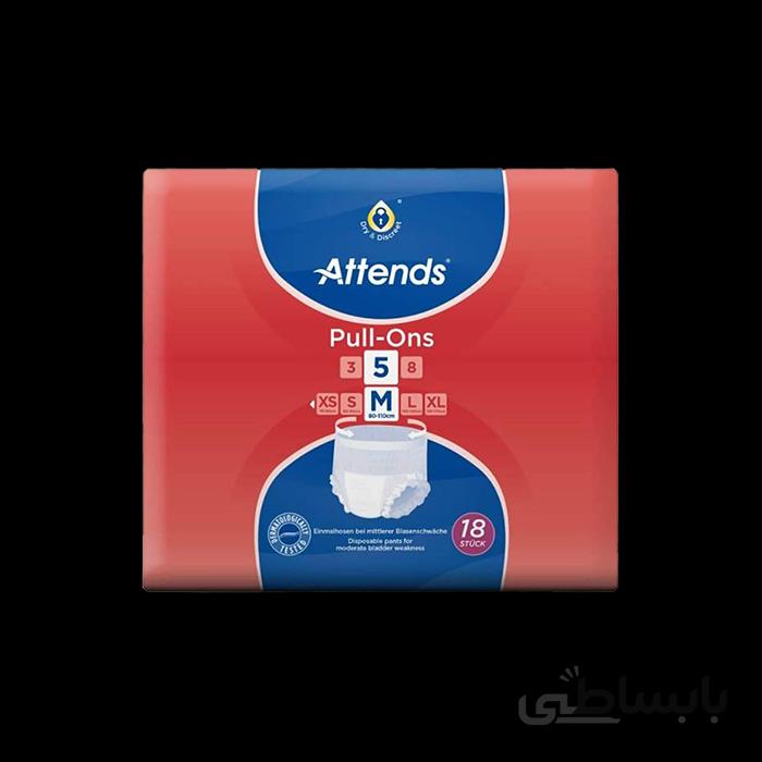 پوشک بزرگسال اتندز سایز M5