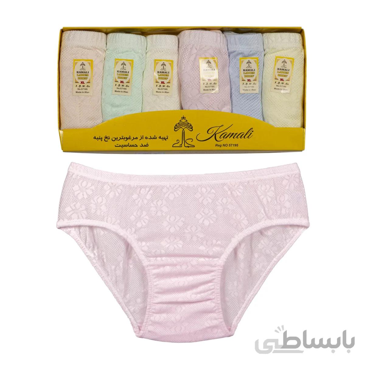 شورت اسلیپ جعبه ای نخی توری کمالی 110