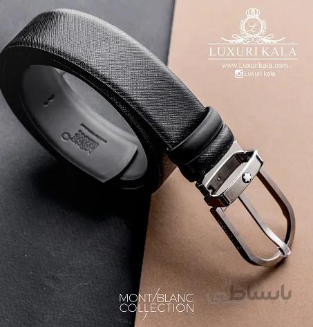 کمربند چرم MONT BLANC ا MONT BLANC BELT