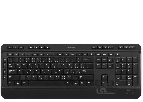 کیبورد گرین مدل GK-502 با حروف فارسی ا Green GK-502 Keyboard With Persian Letters
