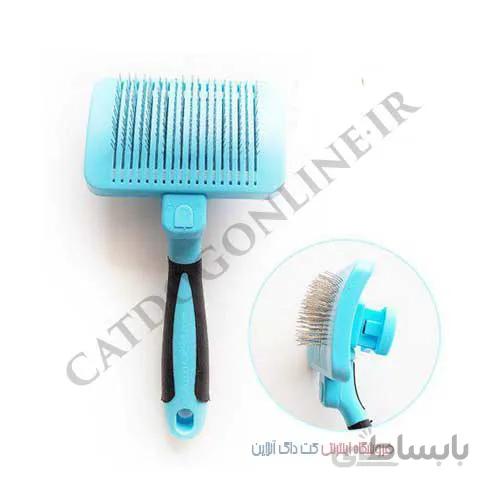 برس یک طرفه مجهز به دکمه تخلیه مو