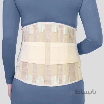 کرست کمر لومبوساکرال طب و صنعت (با کش دوبل) ا Teb and Sanat Lumbar spine corset