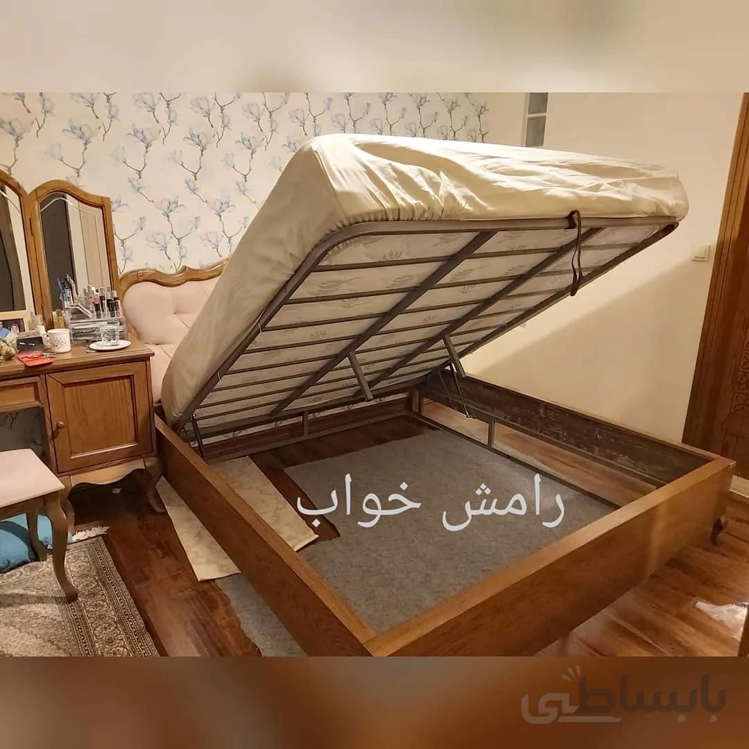 کفی تخت فلزی جکدار