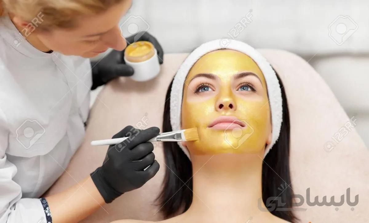 ماسک شب طلا حاوی پودر طلای ۲۴ عیار با تراکم بالا