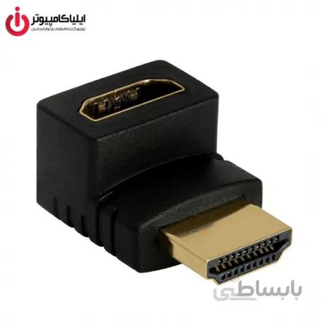 برل HDMI ماده به HDMI نر 90 درجه