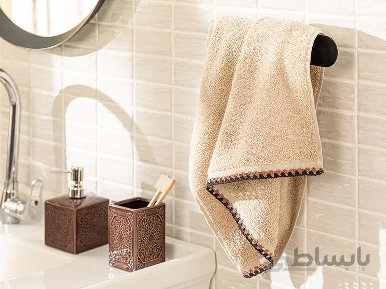 حوله صورت انگلیش هوم طرح Handmade سایز ۵۰×۷۰ سانتی متر
