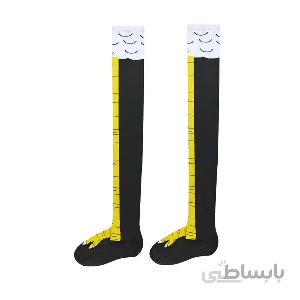 جوراب بلند پای مرغ مشکی کد ph527