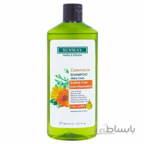 شامپو سر و بدن کودک کالاندولا سان وی