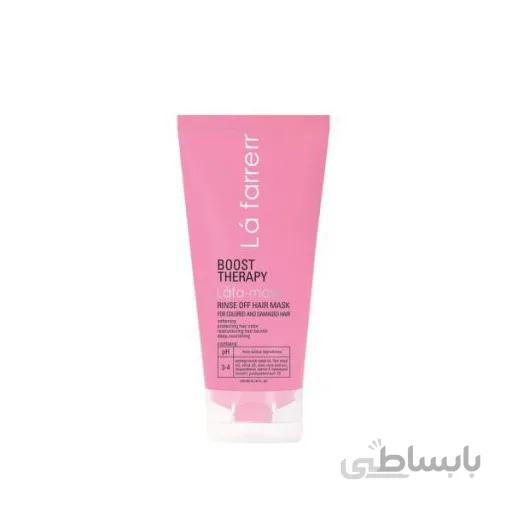ماسک مو ترمیم کننده مخصوص موهای رنگ شده و آسیب دیده Lafarrerr ا La farrerr Colored and Damaged Hair Mask کد 303385