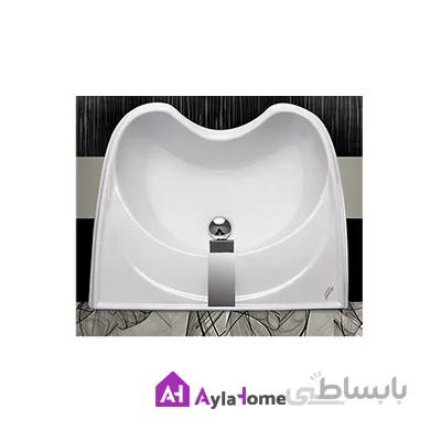 سرشویی بدون پایه مروارید مدل کاپریس درجه یک