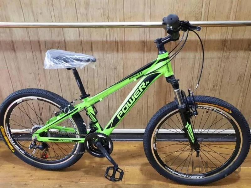دوچرخه پاور سایز 24 تنه آلومینیوم ترمز ویبرک کد 2409 - POWER